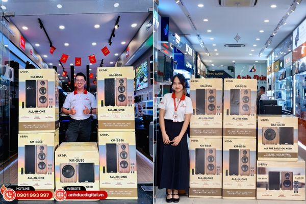 Loa Kadma BS56 – mẫu bookshelf 3 đường tiếng 300W, tái tạo âm thanh chi tiết và mạnh mẽ