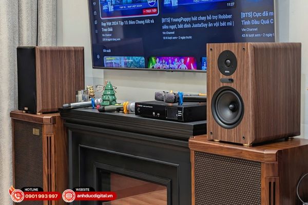 Bộ loa Kadma BS36i mang âm thanh Hi-Fi trung thực, phù hợp phòng khách hoặc căn hộ hiện đại