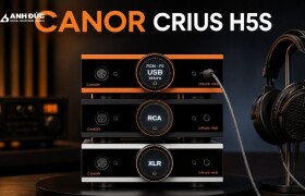 Canor Crius H5S: Giải pháp all-in-one cao cấp cho người chơi tai nghe đã đến lúc tối giản hệ thống