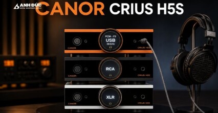 Canor Crius H5S: Giải pháp all-in-one cao cấp cho người chơi tai nghe đã đến lúc tối giản hệ thống