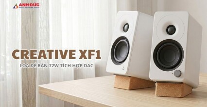Creative XF1 Ra Mắt: Loa Để Bàn 72W Tích Hợp DAC Và Bluetooth 6.0