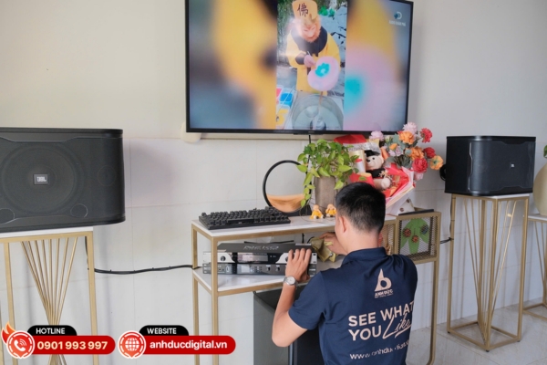 Hỗ trợ lắp đặt tận nơi, cân chỉnh âm thanh chuẩn theo từng không gian sử dụng