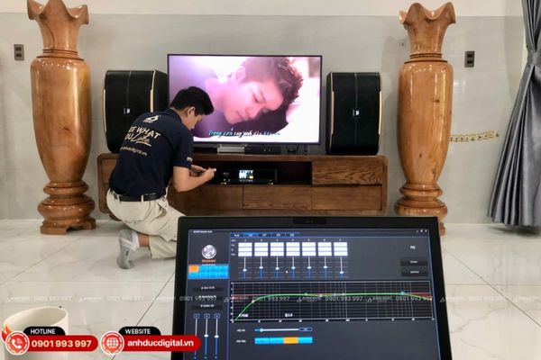 Phối ghép đồng bộ giúp dàn karaoke gia đình Đà Nẵng đạt hiệu suất cao và âm thanh tự nhiên