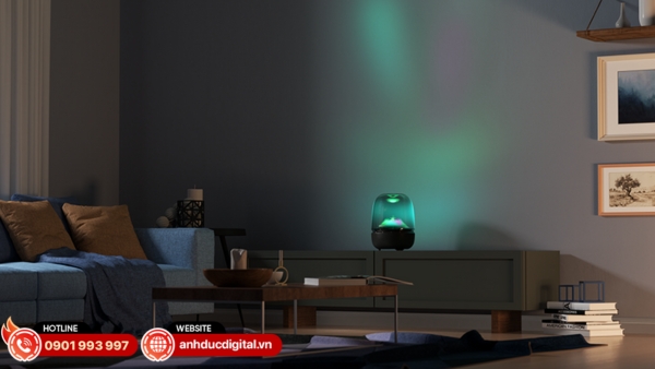 Harman Kardon Aura Studio 5 được trang bị hệ thống loa 3-đường-tiếng cao cấp