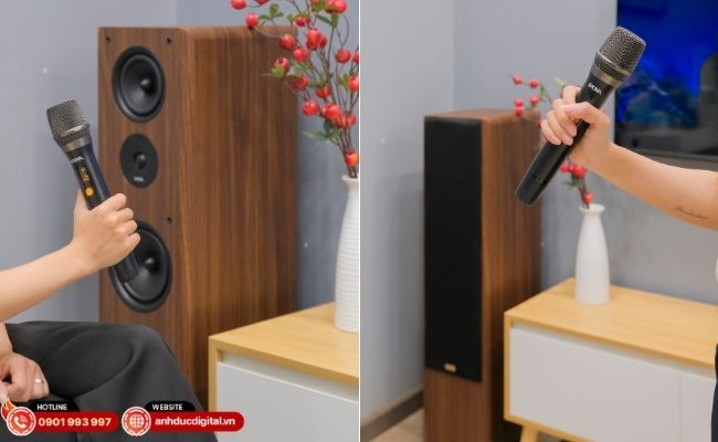 Kadma BS68 hát ổn định, rõ giọng, phù hợp karaoke gia đình