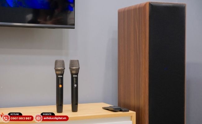 Chống hú hiệu quả, echo – reverb vừa đủ cho karaoke gia đình.