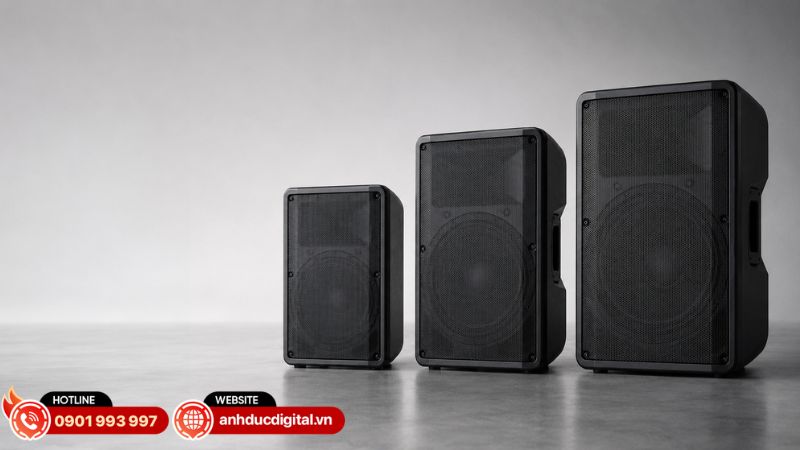 Đánh giá chất âm Yamaha DBR10, DBR12 và DBR15