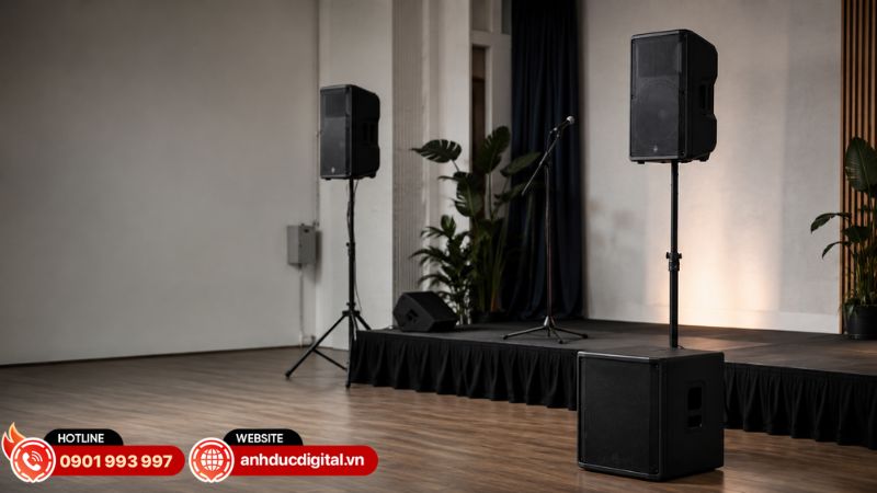 Loa Yamaha DBR dùng cho đâu và khi nào cần thêm sub?