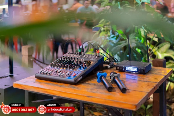 Âm thanh biểu diễn cơ động cho nhà hàng Brewhaha