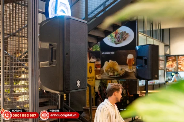 Âm thanh biểu diễn cơ động cho nhà hàng Brewhaha