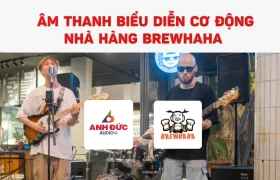 Giải pháp âm thanh biểu diễn cơ động cho nhà hàng Brewhaha