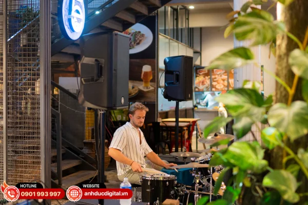 Giải pháp âm thanh cơ động của Anh Đức Audio nổi bật với khả năng di chuyển nhanh, dễ setup, linh hoạt cho nhiều hình thức biểu diễn và tối ưu chi phí hiệu quả