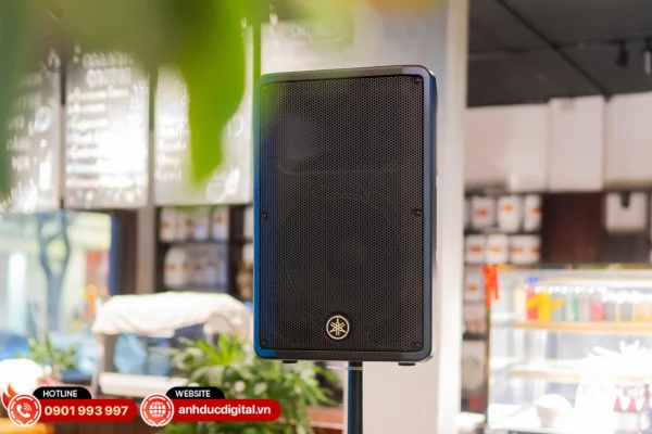 Loa Yamaha DBR12 mang đến âm thanh mạnh mẽ, rõ ràng, thiết kế gọn nhẹ, phù hợp cho biểu diễn cơ động