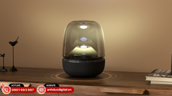 Loa Harman Kardon Aura Studio 5 được sản xuất theo cam kết xanh, thân thiện với môi trường và bền vững