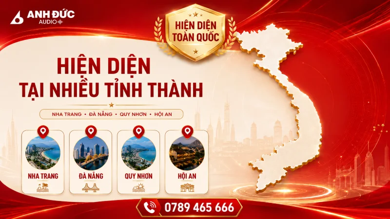 Anh Đức Audio triển khai dự án tại nhiều địa phương