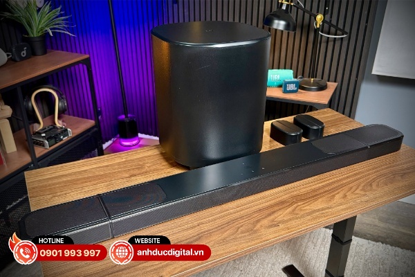 Hệ thống loa tổng thể của JBL Bar 1000MK2