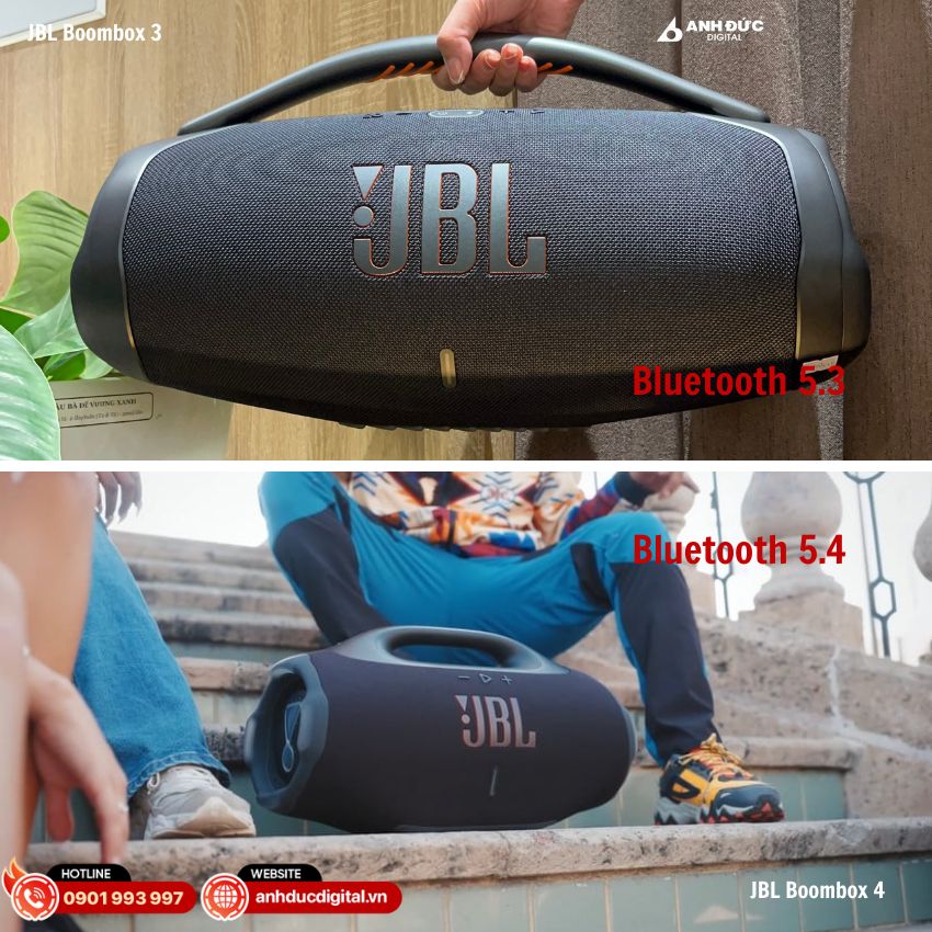 JBL Boombox 4 hỗ trợ Bluetooth 5.4 và Auracast