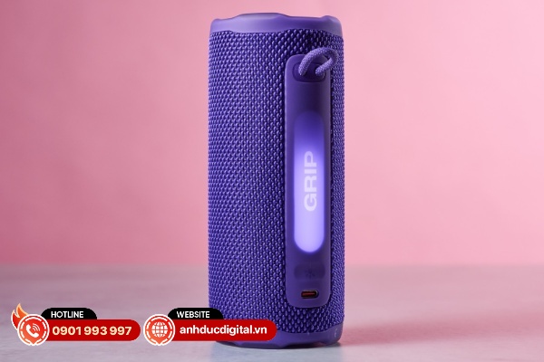 JBL Grip được trang bị kết nối Bluetooth 5.4 (hỗ trợ codec SBC và AAC) và Auracast