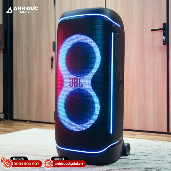 JBL PartyBox 720 mang công suất 800W RMS cho âm thanh bùng nổ với bass sâu và treble rõ nét