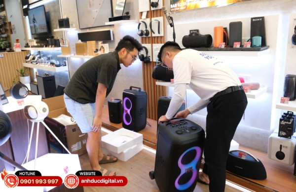 Mua JBL PartyBox chính hãng tại Anh Đức Digital để trải nghiệm sản phẩm chân thật nhất
