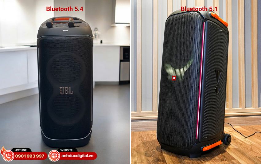 Tính năng kết nối không dây và có dây của JBL PartyBox 710 và JBL PartyBox 720 với Bluetooth, TWS và Auracast
