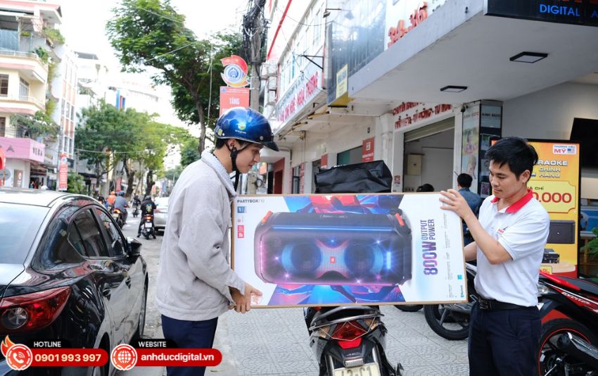 Mua loa di động chính hãng, giá rẻ tại Anh Đức Digital