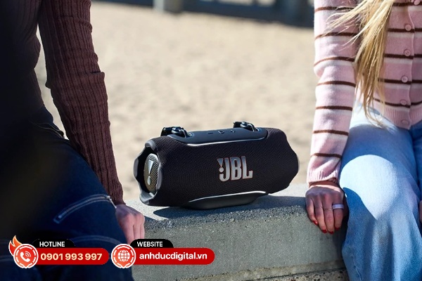 JBL Xtreme 5 có nâng cấp về hệ thống củ loa với công nghệ AI Sound Boost mới