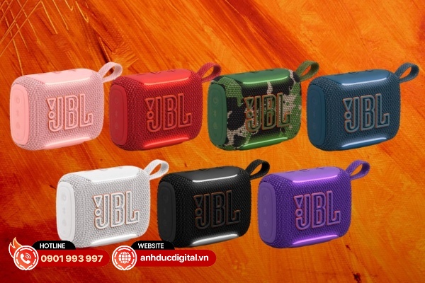 JBL Go 5 sẽ có 7 tùy chọn màu sắc khác nhau