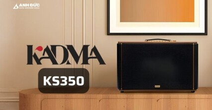 Loa Kadma KS350 – Trải nghiệm loa Hi-Fi Karaoke xách tay cân bằng giữa nghe nhạc và hát karaoke
