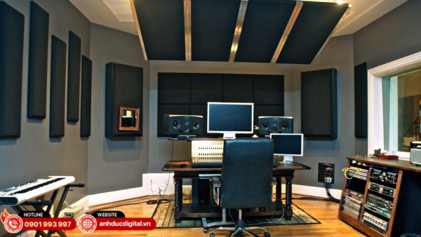 Chọn vật liệu cách âm phù hợp giúp tối ưu chi phí và đảm bảo chất lượng âm thanh cho phòng thu