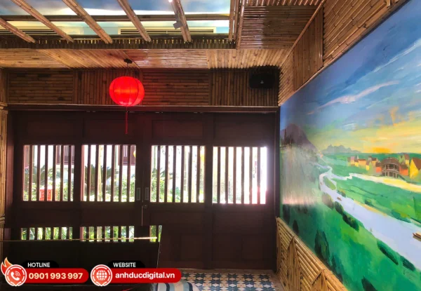 Hệ thống âm thanh mang đến không gian dễ chịu, nâng cao trải nghiệm thực khách rõ rệt