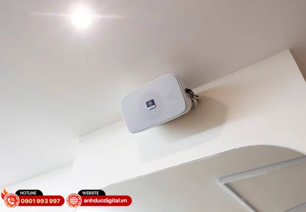 Loa Alpha Works AW52 cho âm thanh rõ ràng, phủ đều không gian phòng gym