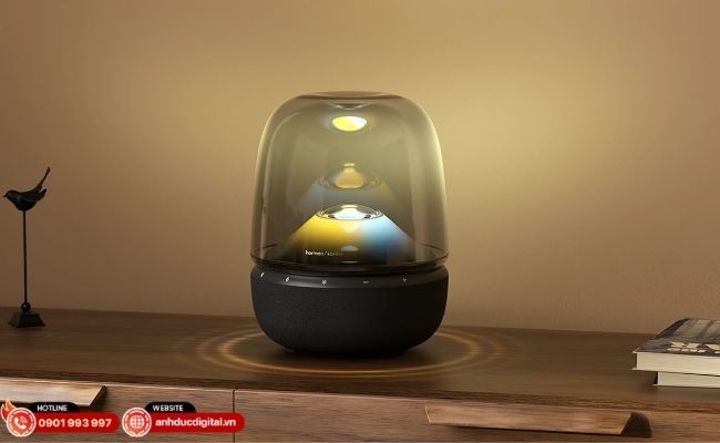 Loa bluetooth 360° vừa nghe nhạc vừa nâng tầm thẩm mỹ không gian