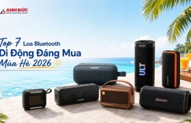 Top 7 Loa Bluetooth Di Động Đáng Mua Mùa Hè 2026: JBL, Bose, Sony Hay Anker Mới Là Lựa Chọn Hợp Lý?