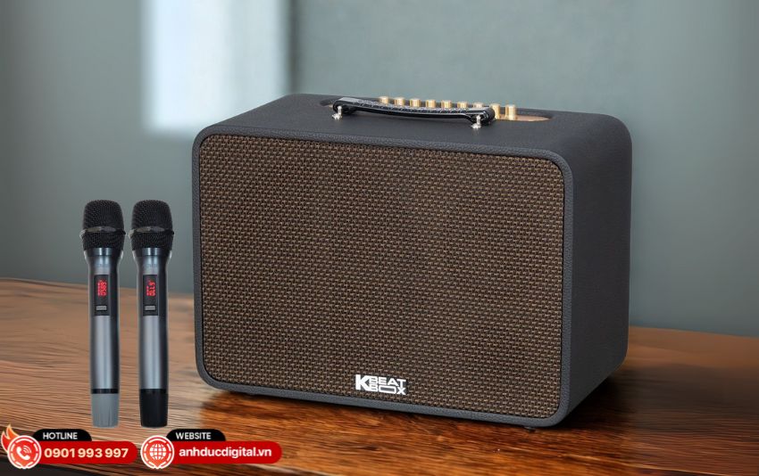 CS250PRO – loa Bluetooth hát karaoke giá rẻ với khả năng livestream, tùy chỉnh và ghép đôi linh hoạt