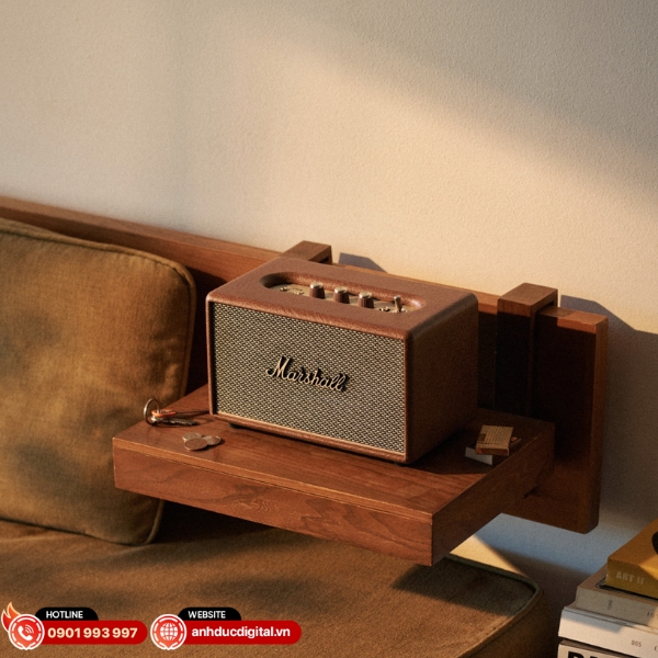 Marshall Acton 3 là loa Bluetooth công suất mạnh với âm thanh chi tiết và phong cách cổ điển