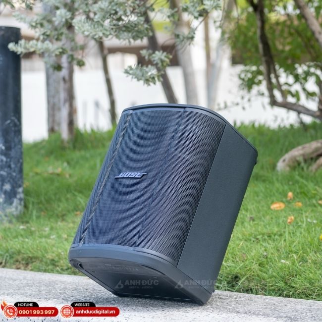 Bose S1 Pro+ dành cho gia đình thích karaoke ổn định, tinh gọn, dễ kiểm soát khi hát lâu