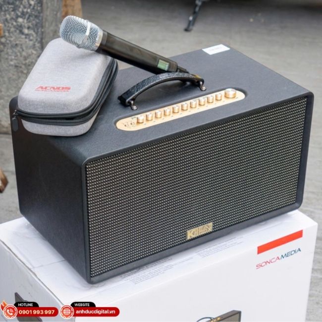 Acnos FLAC 36 II hợp bolero, nhạc trữ tình, hát karaoke nhẹ nhàng trong phòng khách gia đình