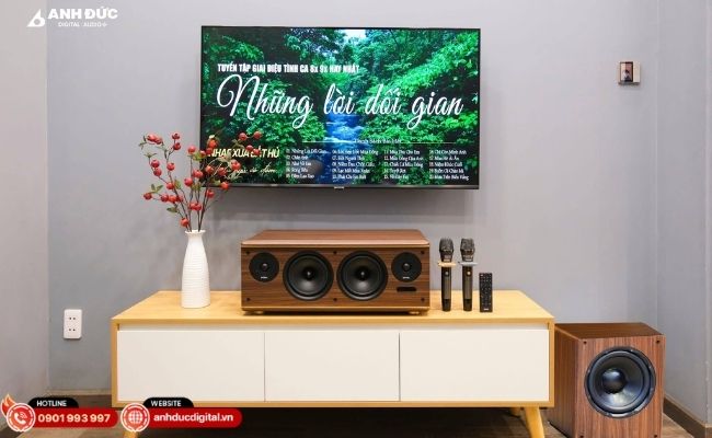 Âm trung rõ, lời ca nổi. Kadma BS63 phù hợp gia đình thích karaoke nhẹ, kết hợp nghe nhạc và xem phim mỗi ngày