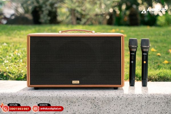 Thiết kế vintage, tính năng karaoke cao cấp – pin LiFePO4 dùng cả ngày