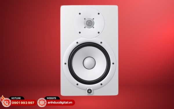 Loa kiểm âm Yamaha HS8I thiết kế lắp đặt linh hoạt, âm thanh chuẩn xác cho không gian phòng thu hiện đại