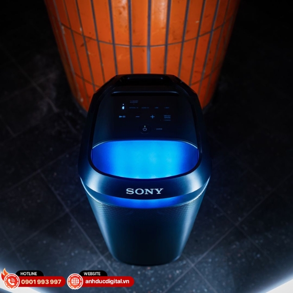 Loa Sony thiết kế hiện đại, kết nối linh hoạt và mang âm thanh cân bằng, rõ nét