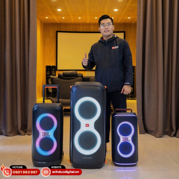 Loa JBL là thương hiệu uy tín toàn cầu, mang âm bass mạnh mẽ cùng chất lượng âm thanh ổn định