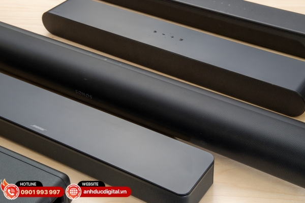 Loa soundbar là loa thanh mỏng giúp nâng cấp âm thanh TV rõ ràng hơn, gọn gàng và dễ lắp đặt trong không gian gia đình