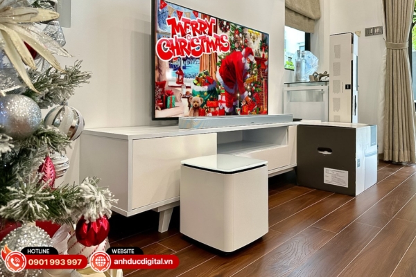 Bạn nên chọn loa soundbar có công suất phù hợp với diện tích phòng để âm thanh lan tỏa đều và không bị thiếu lực