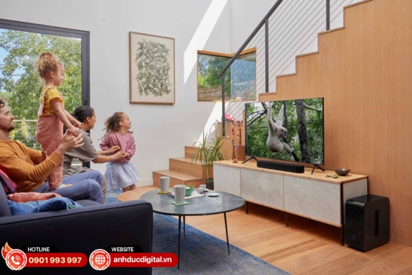 Tương thích tốt với TV và đa dạng cổng kết nối cho trải nghiệm sử dụng thuận tiện
