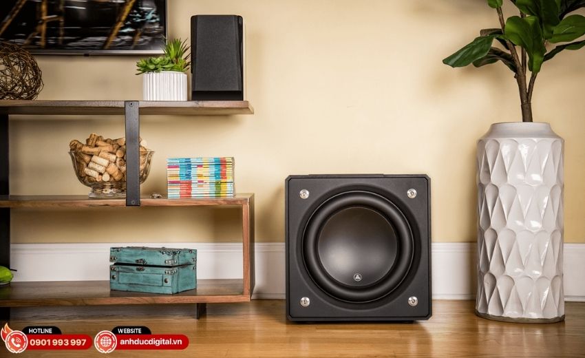 Loa sub điện dễ sử dụng, âm thanh ổn định, lý tưởng cho không gian nhỏ