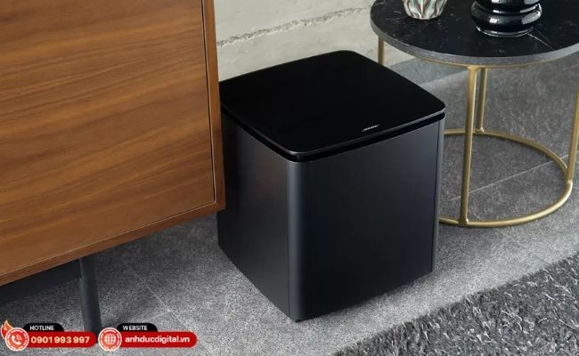 Loa sub nhỏ gọn, âm trầm rõ ràng, lý tưởng cho hệ thống âm thanh Bose