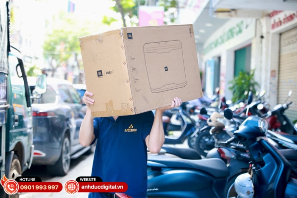 Anh Đức Audio hỗ trợ vận chuyển nhanh chóng, đóng gói cẩn thận đảm bảo an toàn cho sản phẩm
