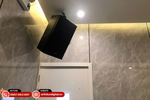 Audiofrog A212 là loa karaoke treo tường công suất lớn với bass 30cm mạnh mẽ, mang đến âm thanh rõ nét